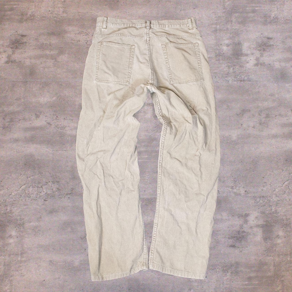 Vintage 1990's Chaps Ralph Lauren Baggy Relaxed Fit Wide Legged Corduroy Pants